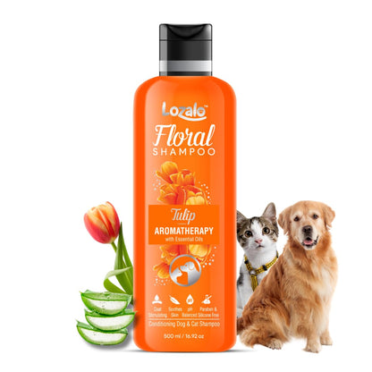 Lozalo Floral Aromatherapy Pet Conditioning Shampoo