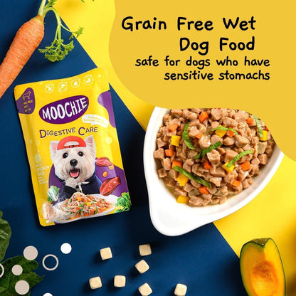 Moochie Digestive Care Casserole with Chicken Liver Gravy Adult Dog Wet Food
