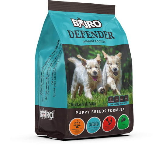 Bairo Dog Food Range Puppy Defender