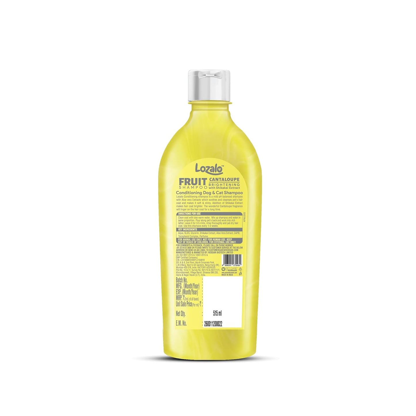 Lozalo Fruit Pet Shampoo 200 ml,