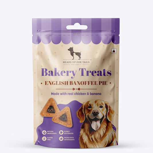 Banoffee Pie Dog Treats | Pet Treats for Dogs & Puppies | Puppy Training Treats | Healthy Dog Snacks & Treats for Adults