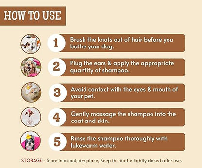 Oh My Dog Detangling Shampoo for Dogs and Puppies - 500ml | Paraben & Cruelty-Free Ultimate Pet Shampoo | Shiny, Soft and Tangle-Free Fur | Suitable for All Breeds and Sizes