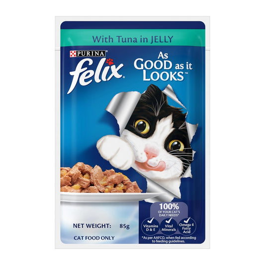 Purina Felix Tuna with Jelly Complete and Balanced Kitten Wet Food