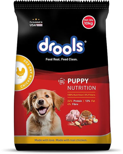 Drools Chicken and Egg Puppy Dog Dry Food