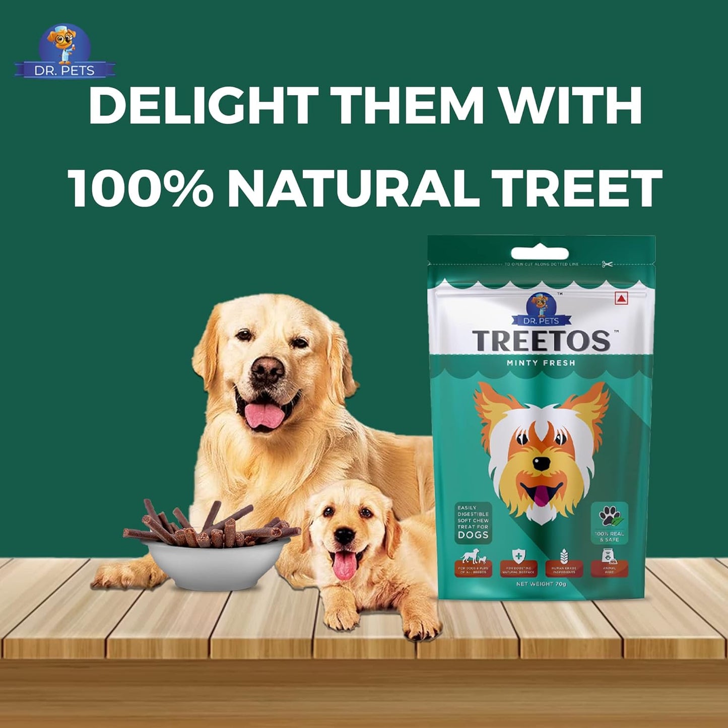 Dr. Pets Treetos Minty Fresh BUY 5 GET 2 FREE