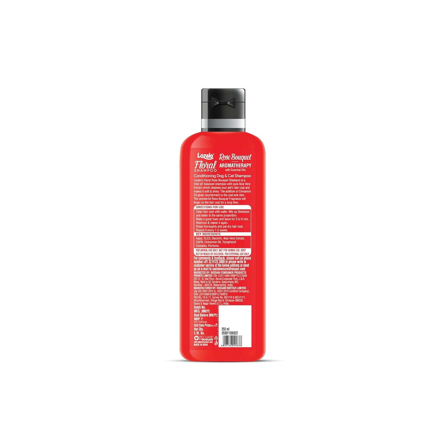 Lozalo Floral Aromatherapy Pet Conditioning Shampoo
