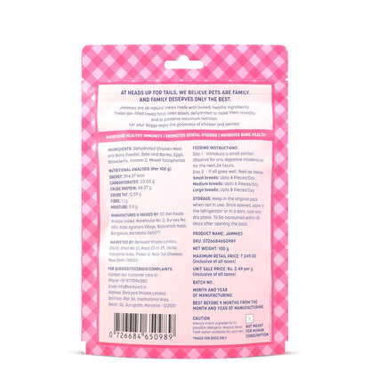 Heads Up For Tails Jammies Dog Treat, All Life Stages, Stick