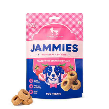 Heads Up For Tails Jammies Dog Treat, All Life Stages, Stick