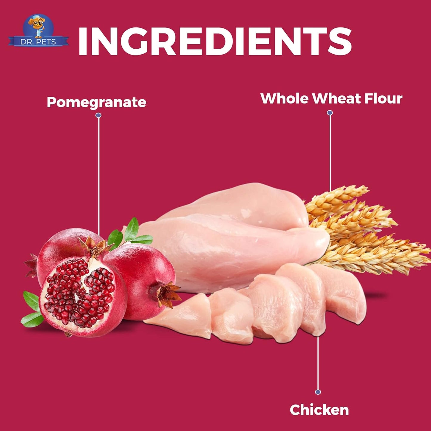 Dr. Pets Treetos Chicken Pomegranate BUY 5 GET 2 FREE