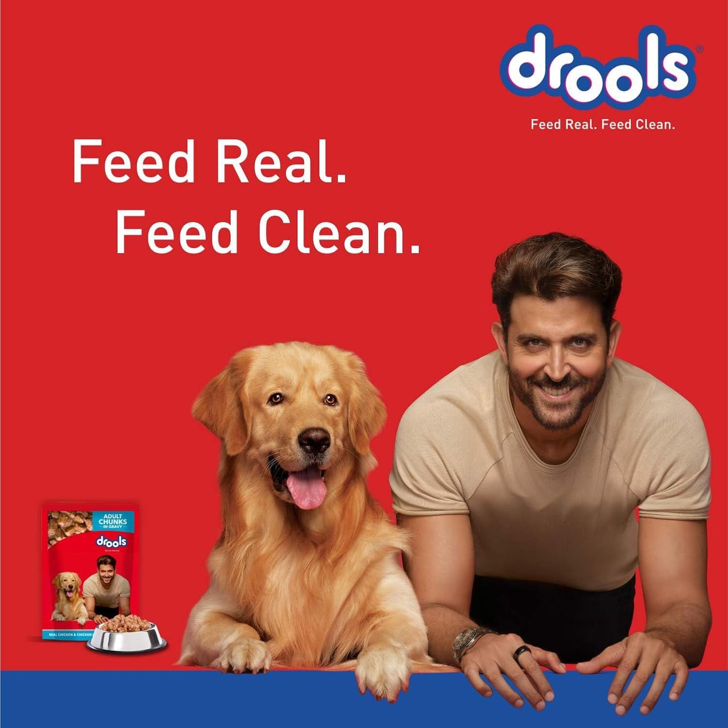 Drools Adult Wet Dog Food, Real Chicken and Chicken Liver Chunks in Gravy