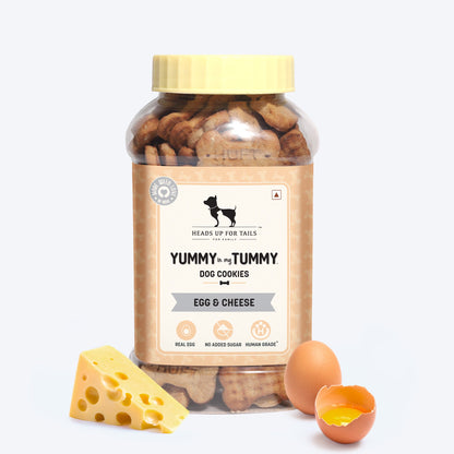 Yummy in my Tummy Egg & Cheese Dog Biscuits