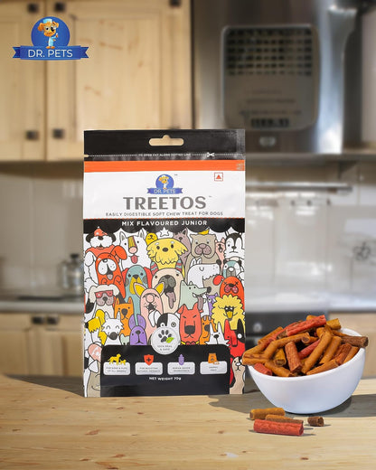 Dr. Pets Treetos Mix Flavour Juniour BUY 5 GET 2 FREE