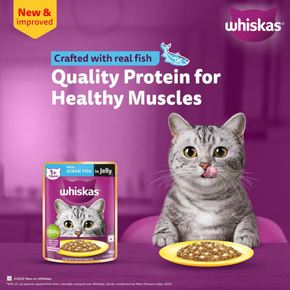 Whiskas Tuna in Jelly Meal Adult Cat Wet Food