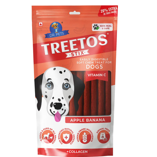 Dr. Pets Treetos Apple Banana BUY 5 GET 2 FREE