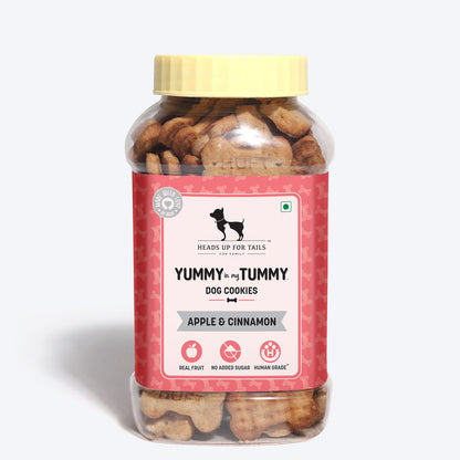 Yummy in my Tummy Apple & Cinnamon Vegetarian Dog Biscuits 320 gm