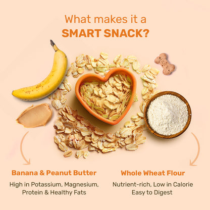 Yummy in my Tummy Banana & Peanut Butter Dog Biscuits