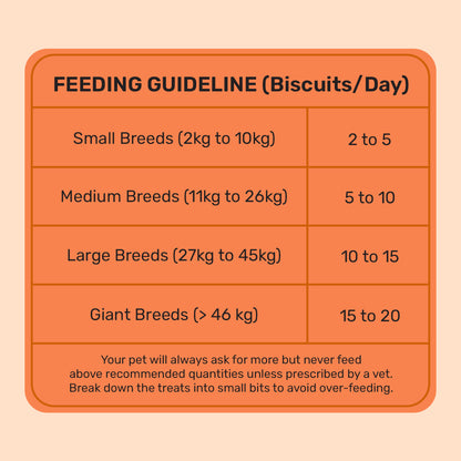 Yummy in my Tummy Pumpkin & Carrot Gluten-Free Dog Biscuits 320g