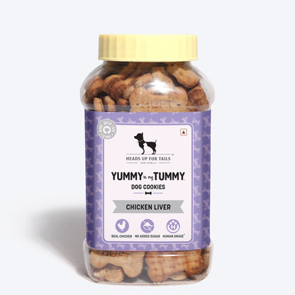 Yummy in my Tummy Chicken Liver Dog Biscuits 320 gm
