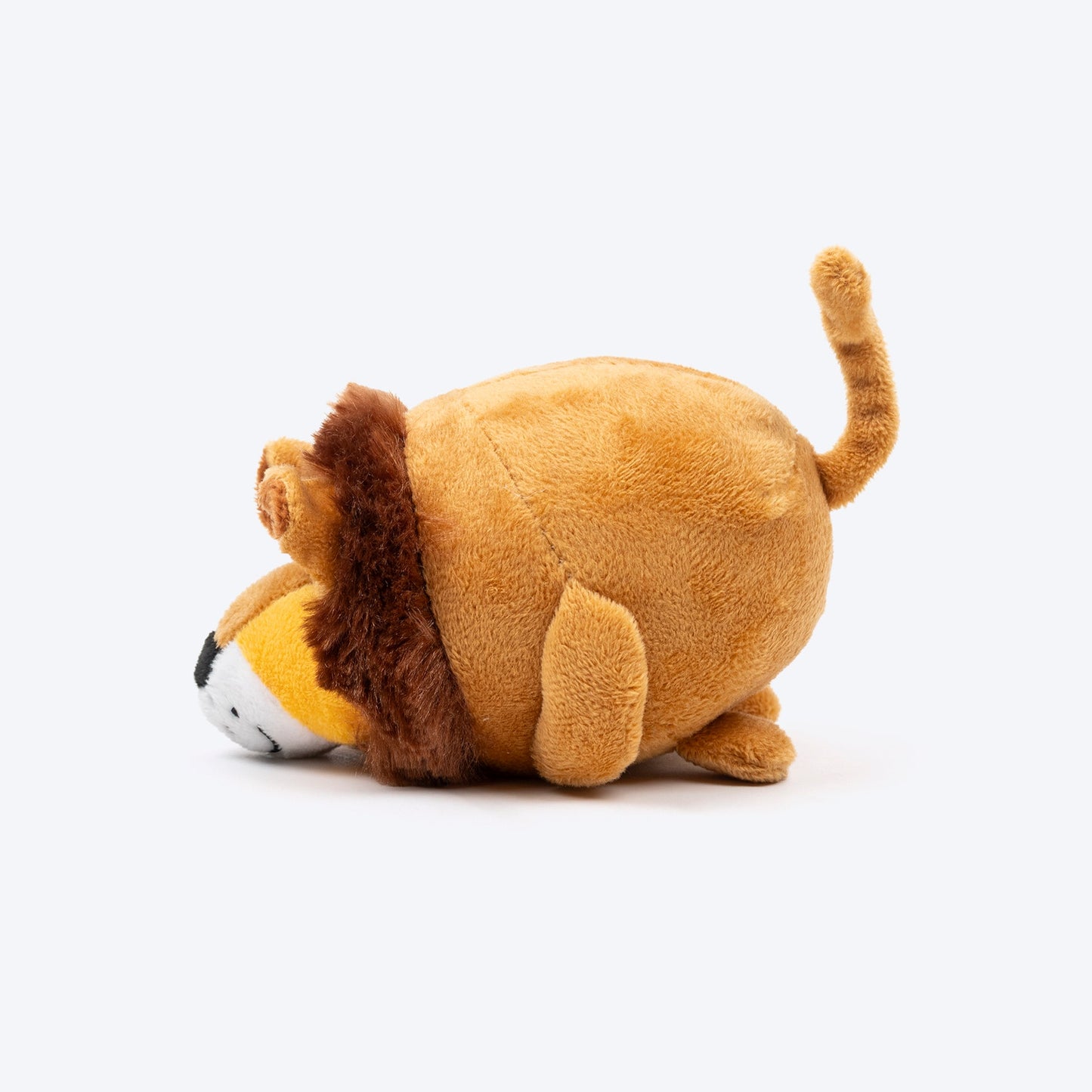 Soft Roar Squeaky Plush Toy For Puppies & Small Dogs - Brown