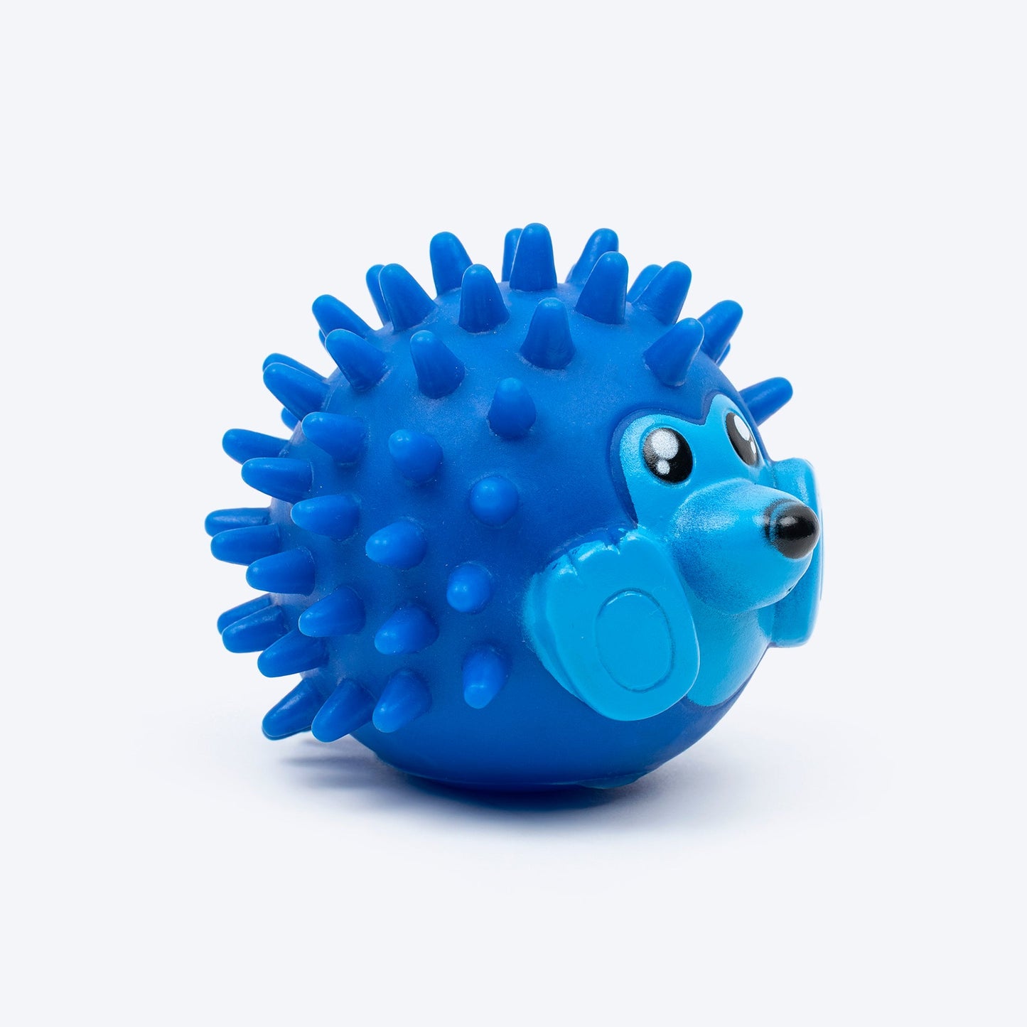 Prickles Squeaky Chew Toy For Puppies & Small Dogs - Blue