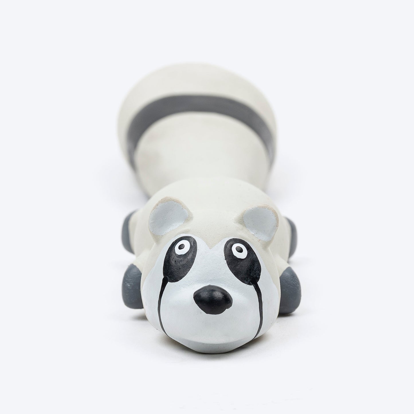 Raspy Squeaky Chew Toy For Puppies & Small Dogs - Grey