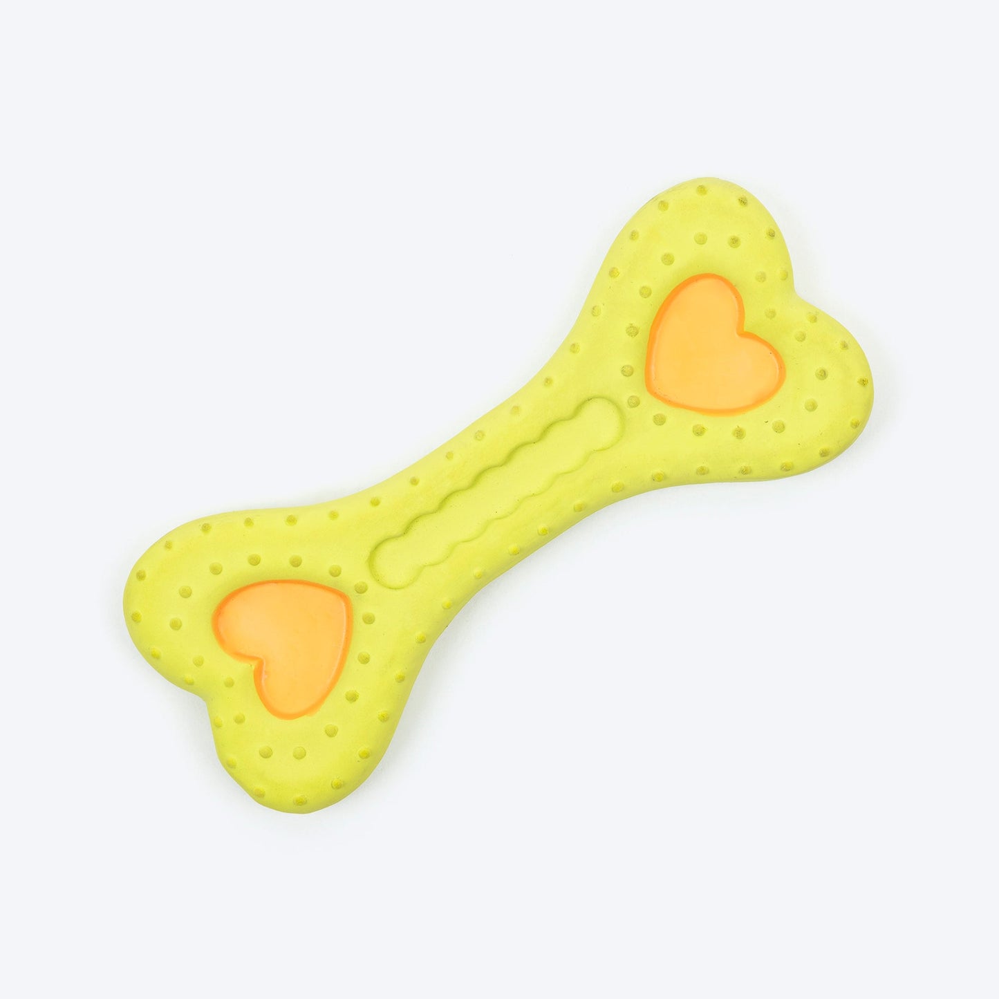 Happy Bite Fetch Chew Toy For Puppies & Small Dogs - Green