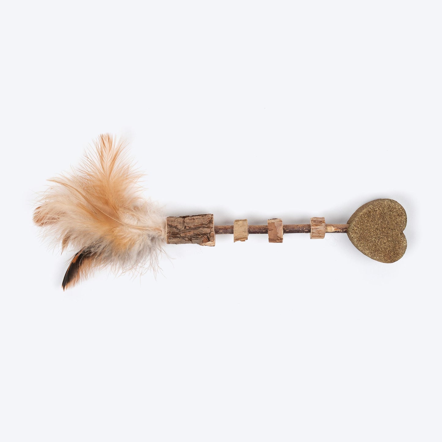 Matatabi Whisker Teaser Toy For Cat With Catnip - Brown