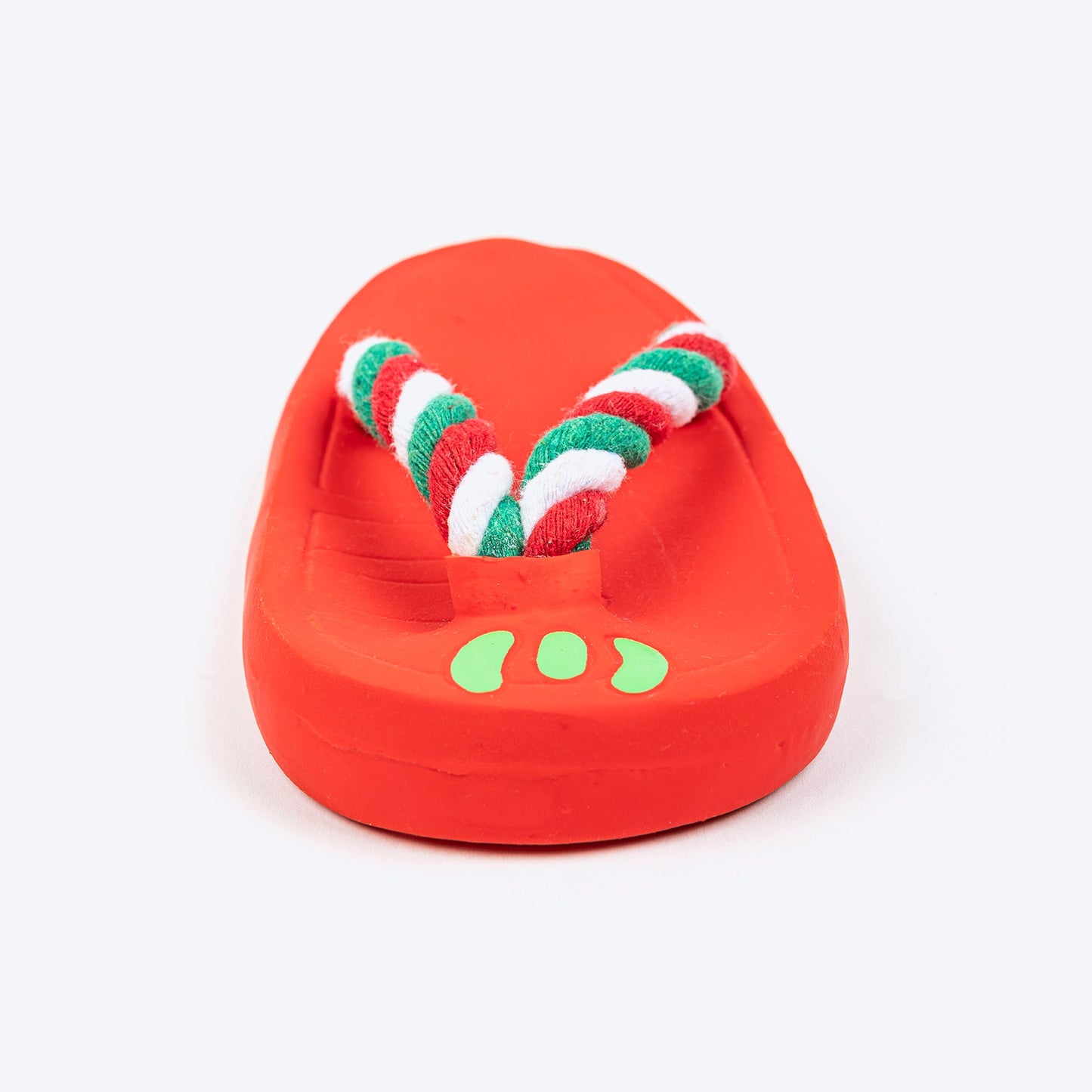 Squeaky Slipper Chew Toy For Dog - Red