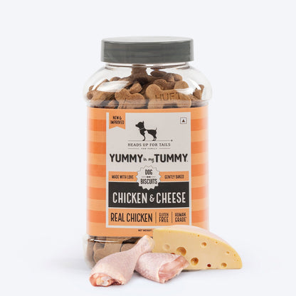 Yummy in my Tummy Chicken & Cheese Gluten-Free Dog Biscuits 320g