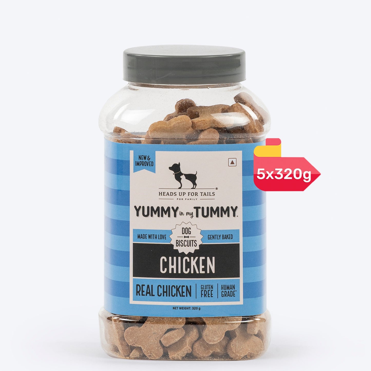 Yummy in my Tummy Chicken Gluten-Free Dog Biscuit 320g