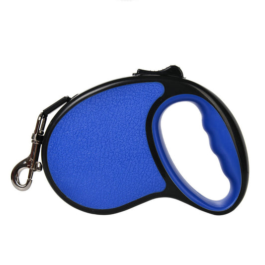 RETRACTABLE DOG LACE 3M DESIGN Retractable Dog Leash,Nylon Dog Leash, Heavy Duty Pet Walking Leash One-Handed Brake Dog Walking Jogging Training Leash with Anti-Slip Handle