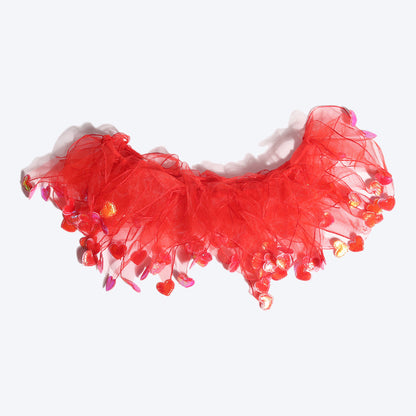 Lovebug Party Dog Collar - Red