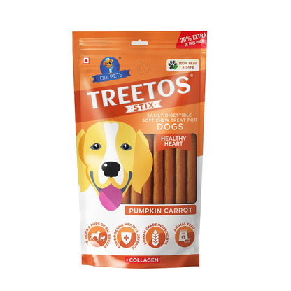 Dr. Pets Treetos Pumpkin Carrot BUY 5 GET 2 FREE