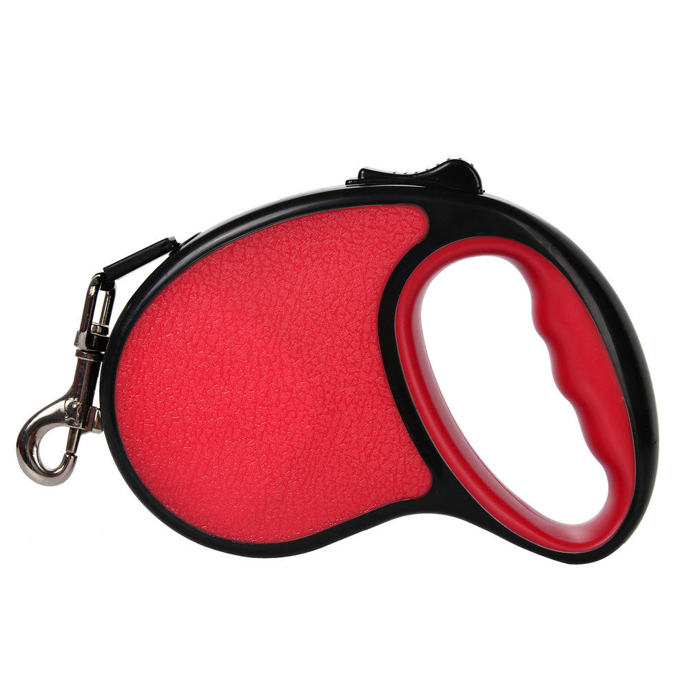 RETRACTABLE DOG LACE 3M DESIGN Retractable Dog Leash,Nylon Dog Leash, Heavy Duty Pet Walking Leash One-Handed Brake Dog Walking Jogging Training Leash with Anti-Slip Handle