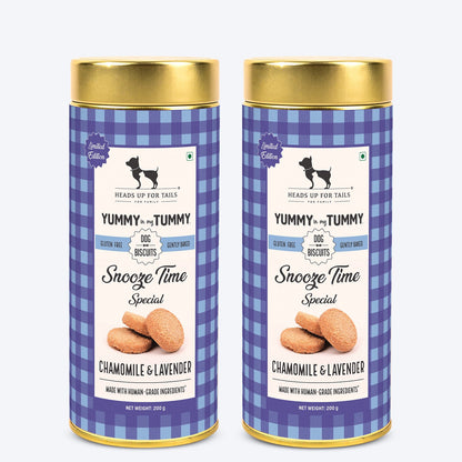 HUFT YIMT Snooze Time Special Chamomile & Lavender Dog Biscuits - 200 gm