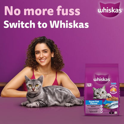 Whiskas Ocean Fish Flavour Adult Cat Dry Food