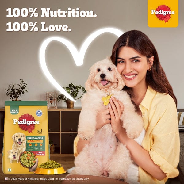 Pedigree 100% Vegetarian Puppy and Adult Veg Dog Dry Food