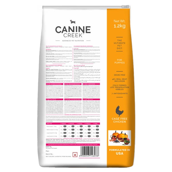 Canine Creek Ultra Premium Puppy Dog Dry Food0