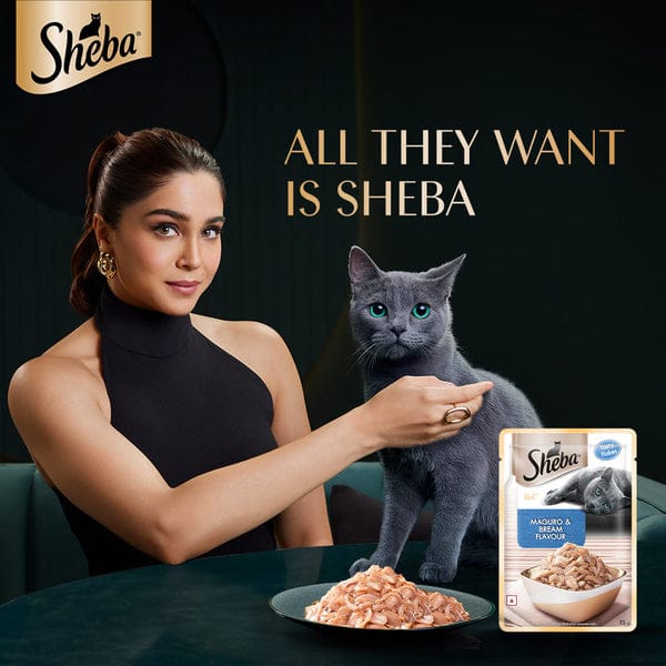 Sheba Skipjack & Salmon Fish Mix Cat Wet Food