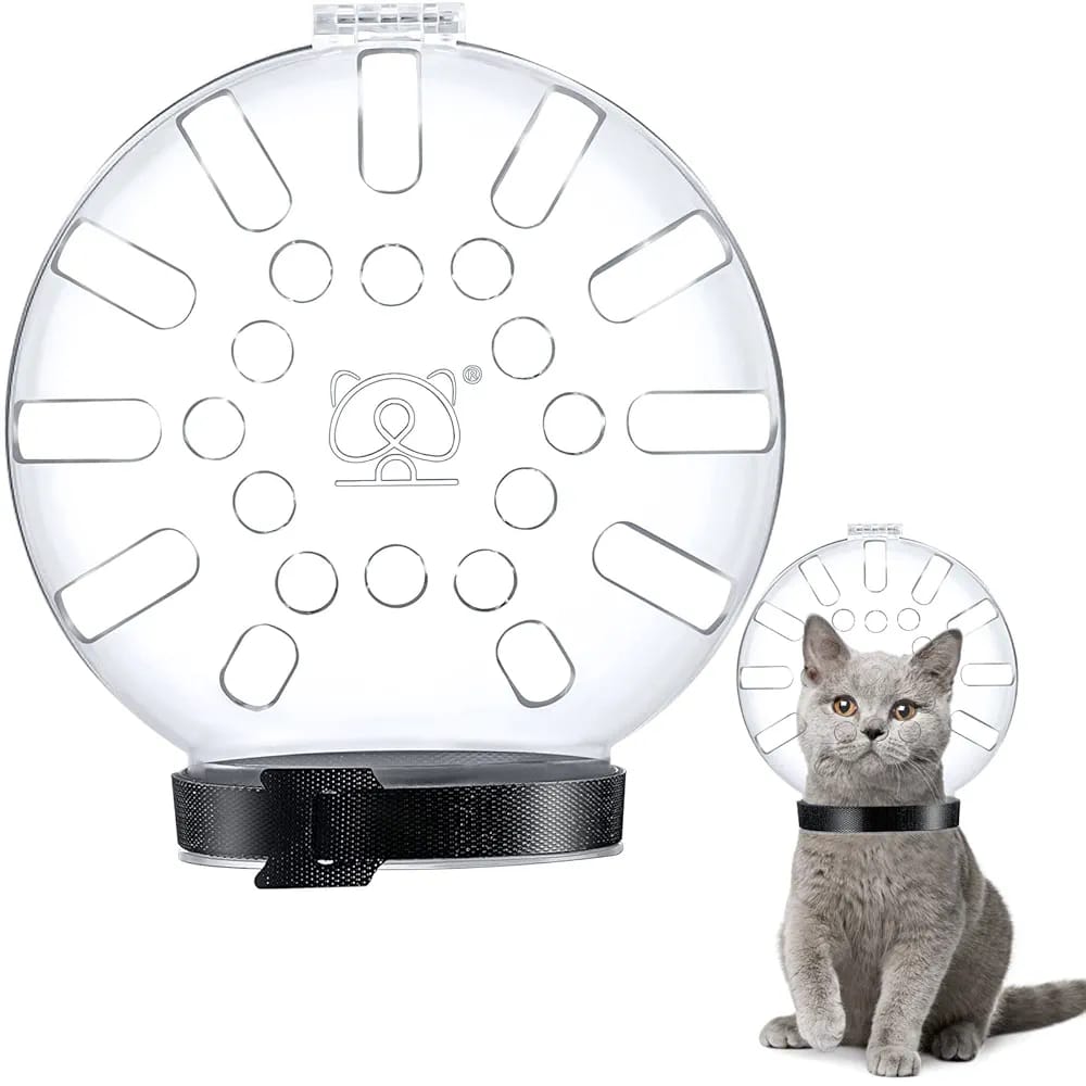 Cat Muzzle Clear Mouth Cover Comfortable Anti-Bite Hood for Bathing & Vet Visits Pet Supplies| Dog Supplies| Training & Obedience| Muzzles