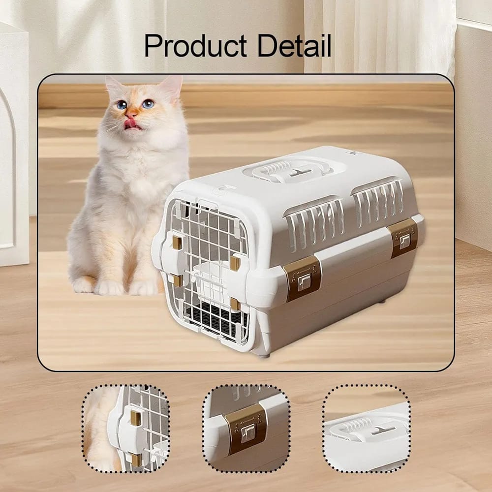 imp cat carrier  |Travel Pet Kennel | Suitable for cat | Breathable & Washable |