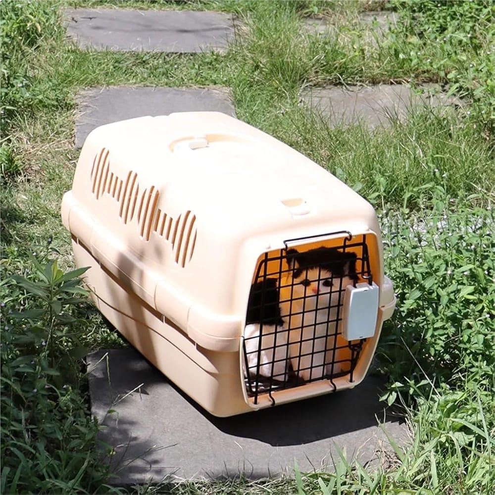 Door Top Load Pet Kennel  Portable Airline Pet Carrier for Small Dogs, Cats, Puppies and Kitten