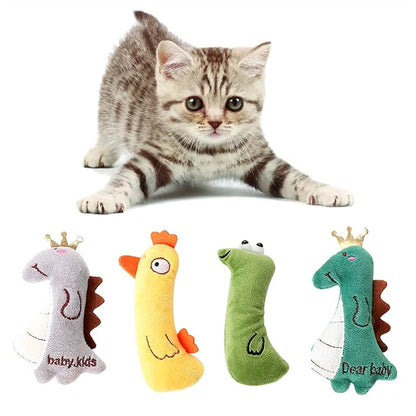 Catnip Fish Toys for Cats, Catnip Toy Interactive Plush for Indoor Cats Toys
