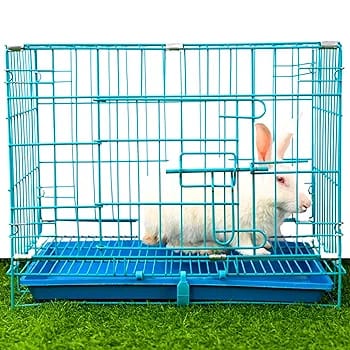 Foldable Metal Pet Crate/cage/Carrier –Secure & Spacious Cage Dogs/Cats, Removable Tray,Portable Carrier