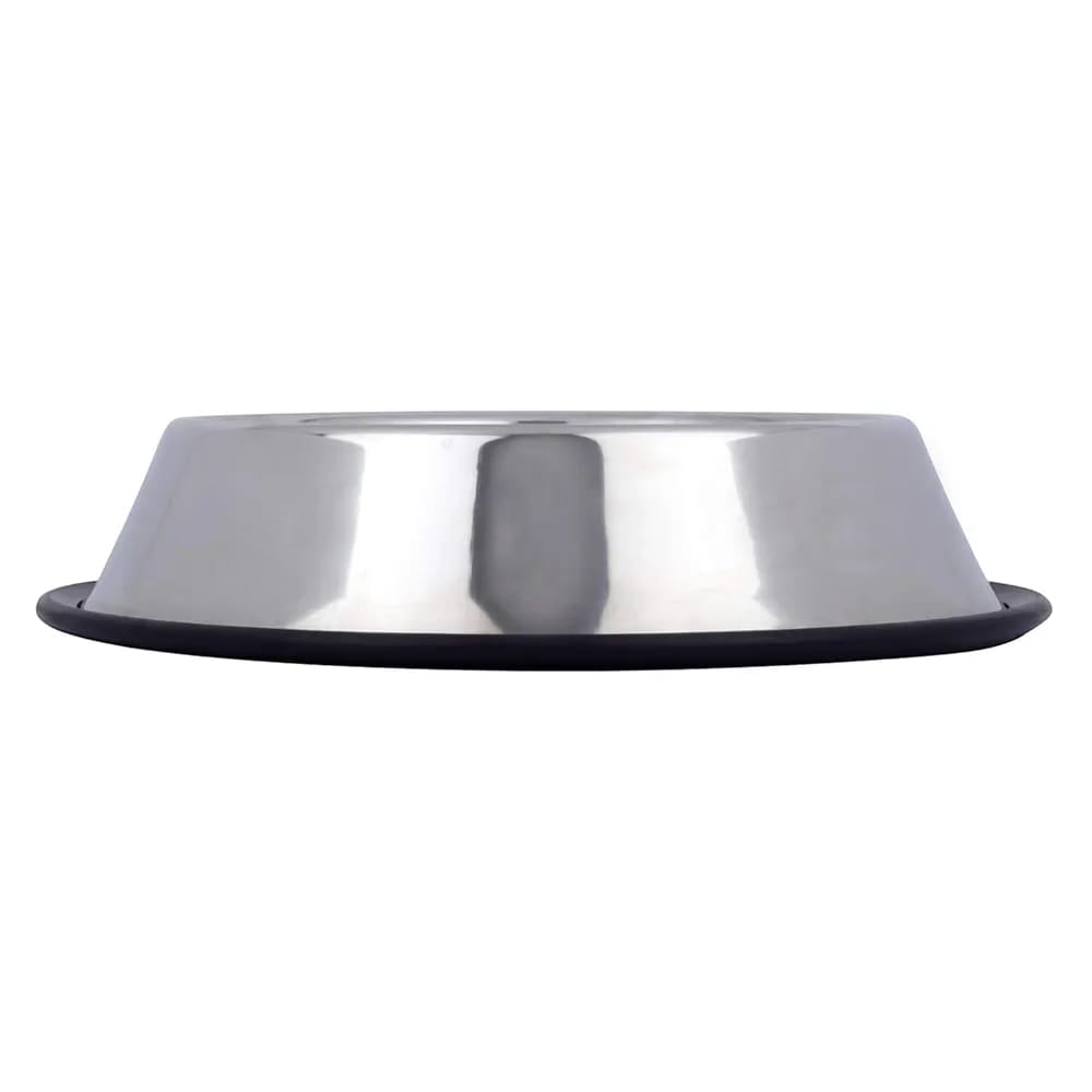 Stainless Steel Bowl for Dogs, Cats & Any Pets  | Feeding Bowl | Non-Skid Food, Non-Toxic & 100% Safe for Pets, Silver