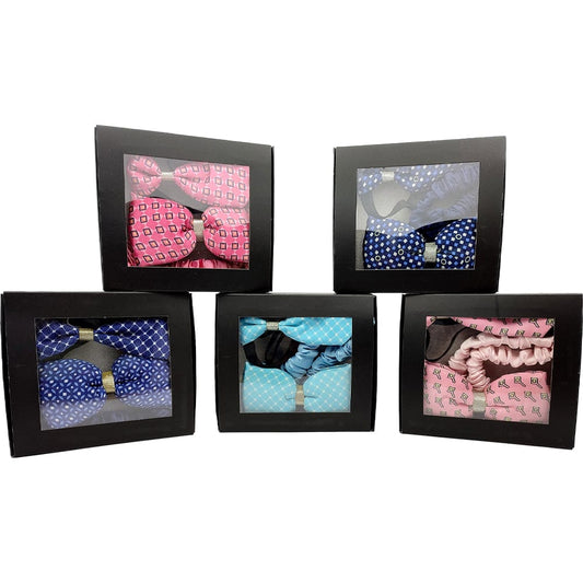 Paws Bow & Neck Tie -1 Set