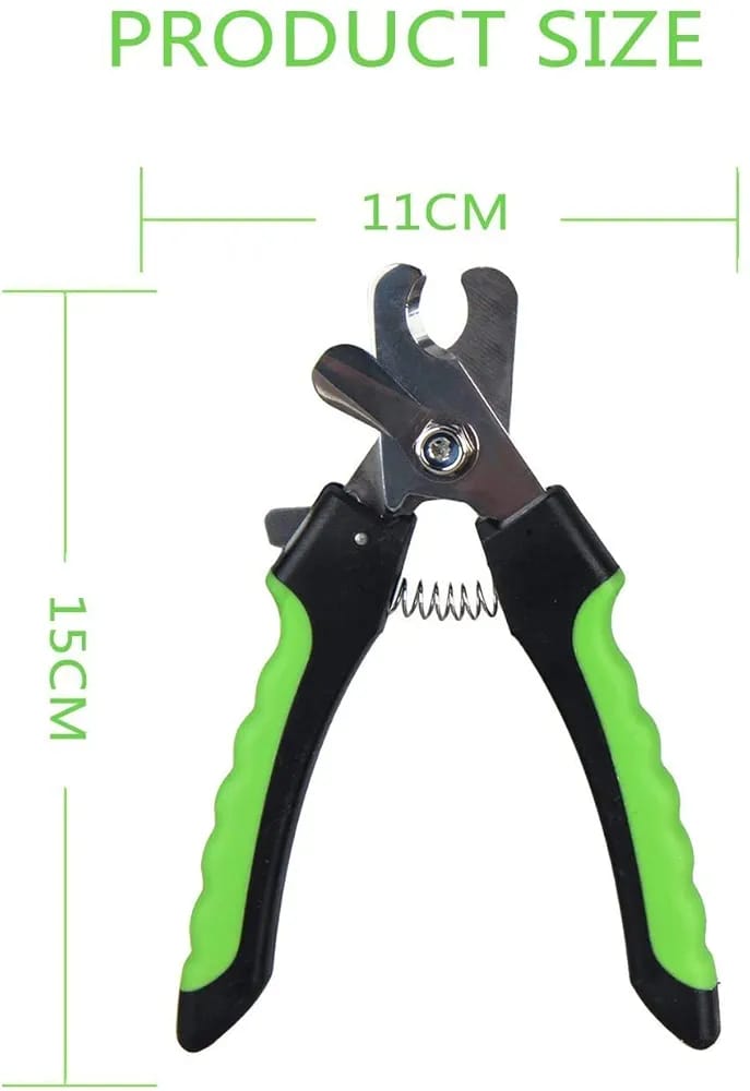 Dog Nail Clippers | Easy & Safe To use | Quality Sharp Stainless Steel Blades with Safety Guard | Dog Nail Cutters Designed By Vets | Medium To Large Dogs | Ergonomically designed handle for maximum grip and comfort | Dog Nail Trimmers