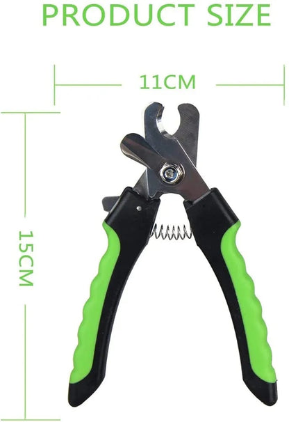 Dog Nail Clippers | Easy & Safe To use | Quality Sharp Stainless Steel Blades with Safety Guard | Dog Nail Cutters Designed By Vets | Medium To Large Dogs | Ergonomically designed handle for maximum grip and comfort | Dog Nail Trimmers