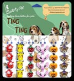 Pet Collar Designer Bell - 1 pc