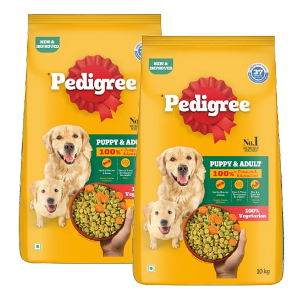 Pedigree 100% Vegetarian Puppy and Adult Veg Dog Dry Food